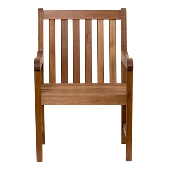 Обеденное кресло Amazonia Milano |эвкалиптовое дерево | Идеально подходит для улицы и в помещении. Уличное кресло с откидной спинкой
